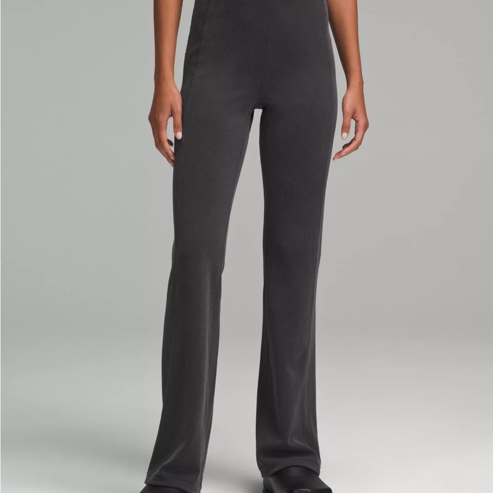 lululemon athletica Charcoal Flare Pants